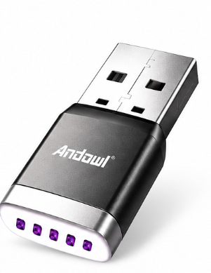 Adaptor Wireless CarPlay Andowl CA2 USB Conversie CarPlay